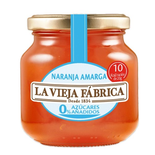 LA VIEJA FÁBRICA Melmelada de taronja amarga 0%