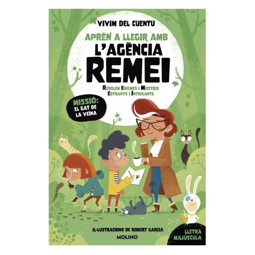 ED. MOLINO Llibre Aprèn a llegir amb l'Agència REMEI