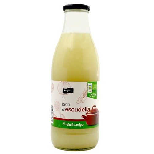 BONPREU Brou d'escudella ecològic