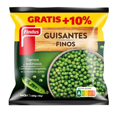 FINDUS Pèsols fins