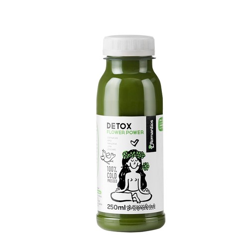 ROMANTICS Suc detox flower en ampolla