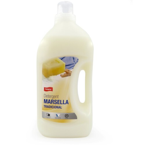 BONPREU Detergent líquid Marsella tradicional de 46 dosis
