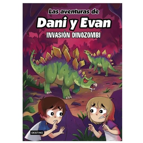 ED. DESTINO Llibre Las aventuras de Dani y Evan 14. Invasión dinozombi