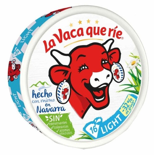 LA VACA QUE RÍE Formatge fos light a porcions