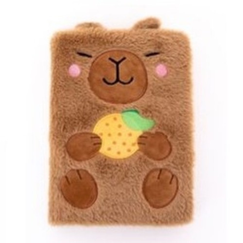 MR WONDERFUL Llibreta a5 peluix capibara