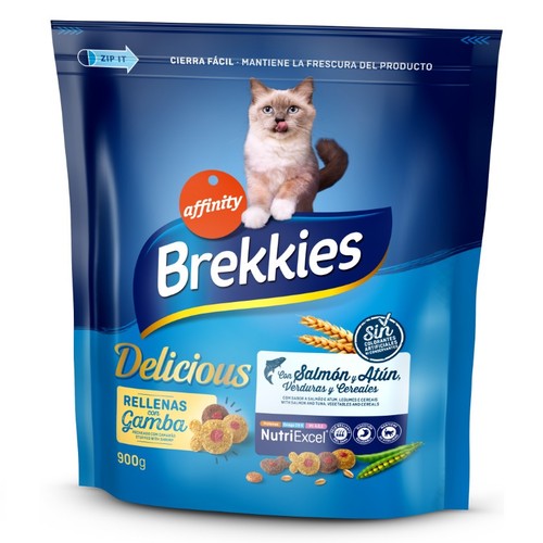 BREKKIES Menjar de peix per a gat
