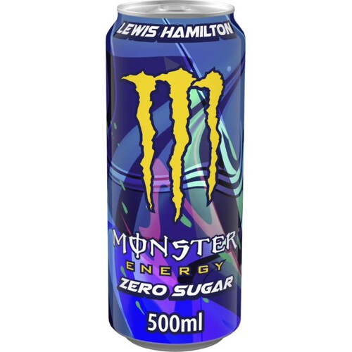 MONSTER Beguda energètica zero sucre Lewis Hamilton en llauna