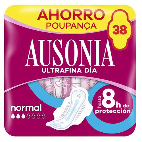 AUSONIA Compresa ultrafina normal amb ales