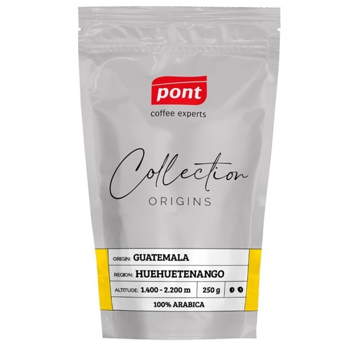 PONT Cafè en gra natural Collection Guatemala Origins Km0