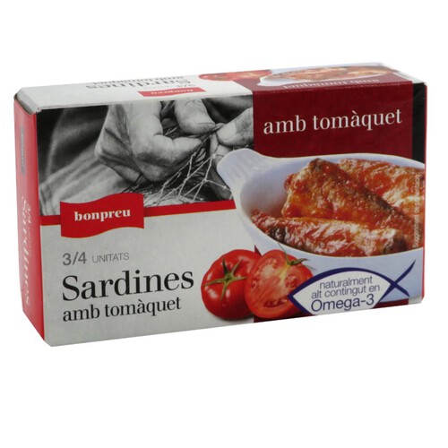 BONPREU Sardines amb tomàquet