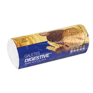 Imagen de BONPREU Galetes Digestive amb xocolata