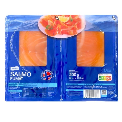 BONPREU Salmó fumat