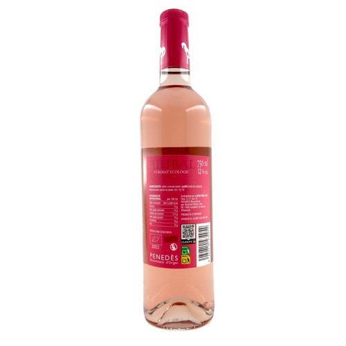 RIUBAL Vi rosat ecològic DO Penedès