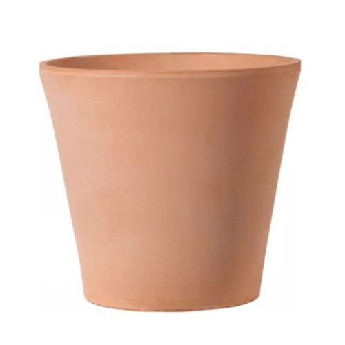 DEROMA Vas cònic blanc 26cm