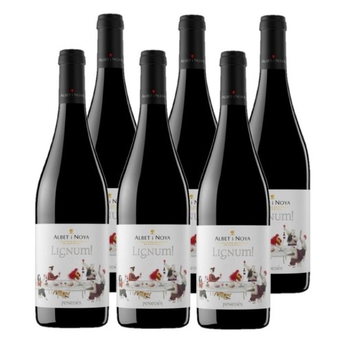 LIGNUM! Caixa de vi negre ecològic DO Penedès Km0