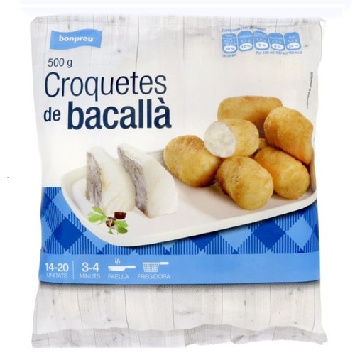 BONPREU Croquetes de bacallà