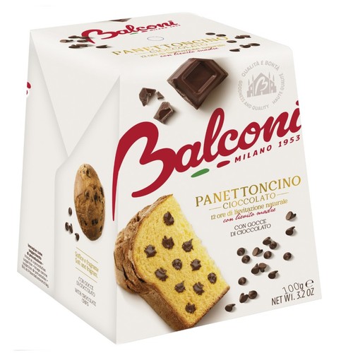 BALCONI Mini panettone xips xocolata