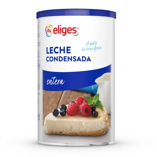 Leche condensada entera
