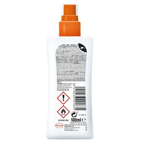 BLOOM Loció repel·lent tropical Derm