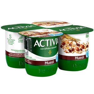 ACTIVIA Iogurt fibres amb musli 0%