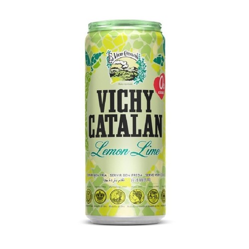 VICHY CATALAN Aigua amb gas amb llima-llimona 33 cl