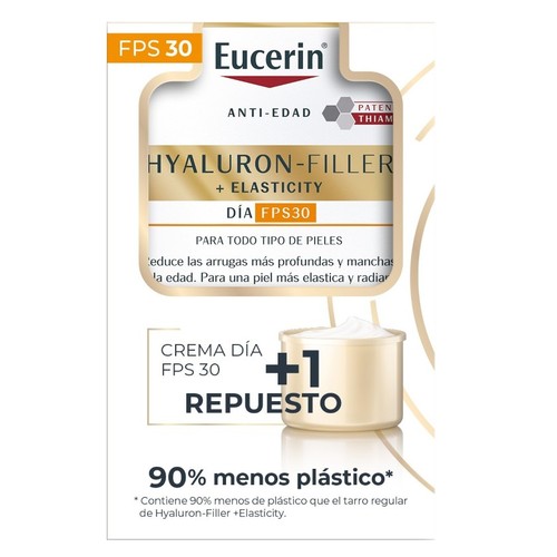 EUCERIN Crema facial i recàrrega Elasticiy FPS30 dia
