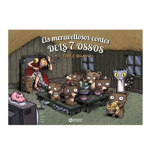 ED. BARCANOVA Llibre Els meravellosos contes dels 7 ossos