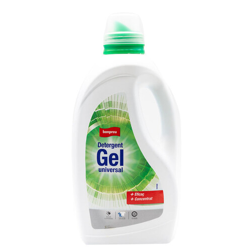 BONPREU Detergent gel universal de 35 dosis