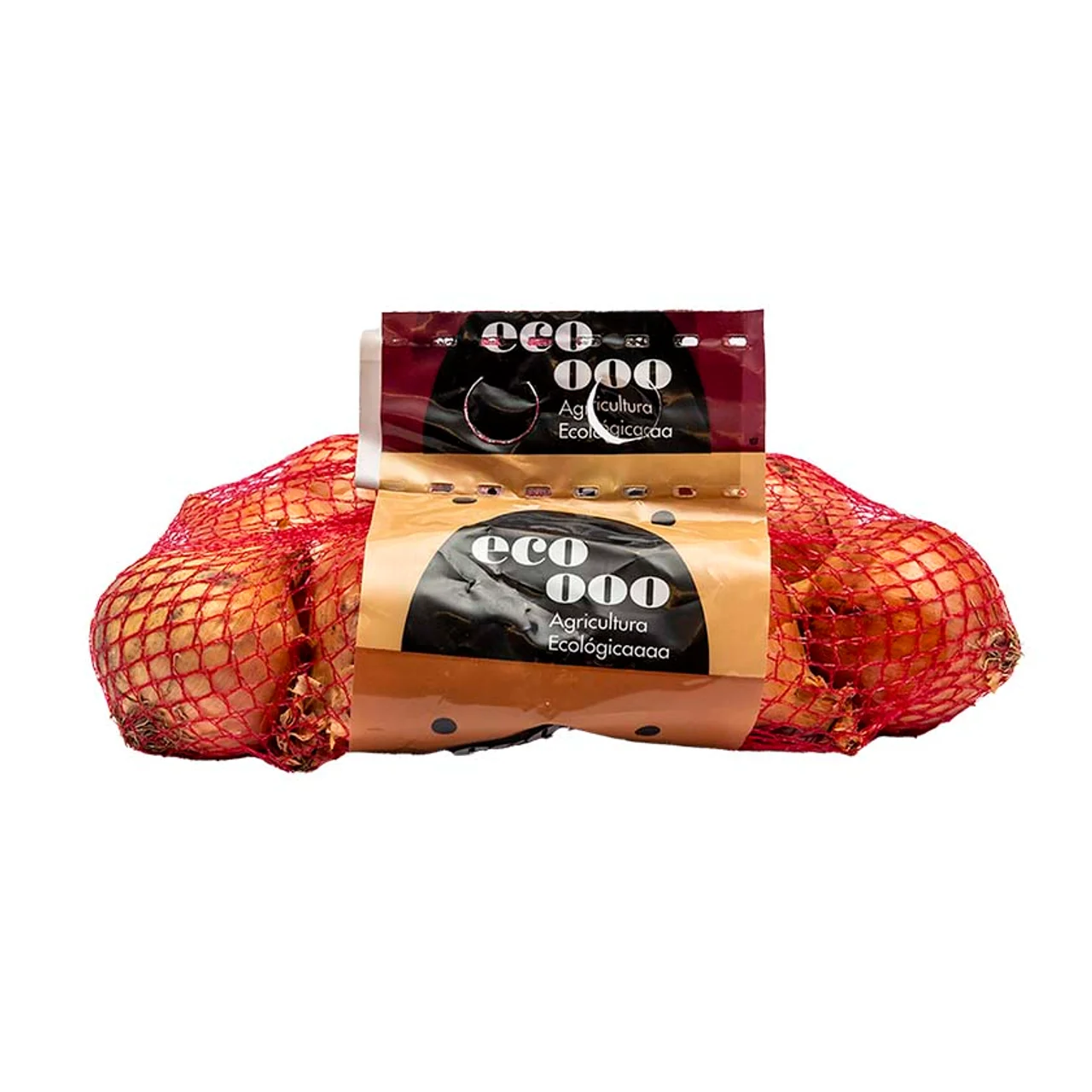 Cebolla ecológica en bolsa de 1 Kg