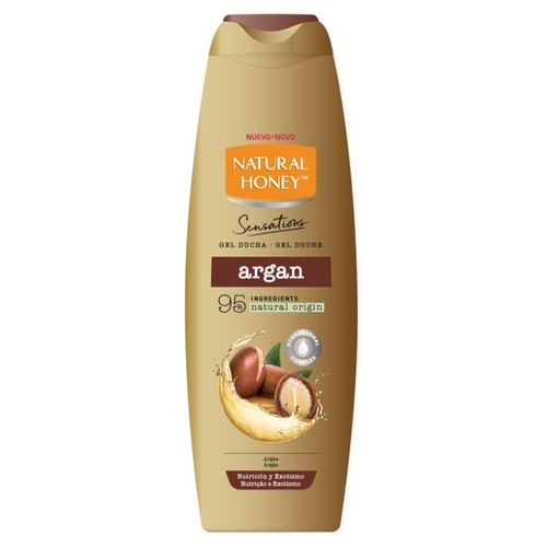 NATURAL HONEY Gel de dutxa Sensations argan
