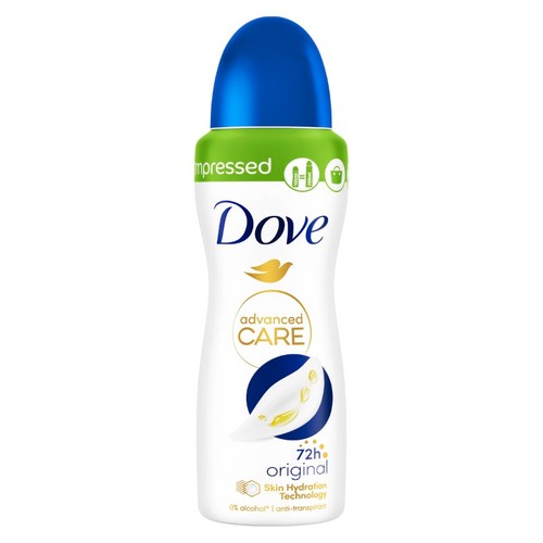 DOVE Desodorant Original en esprai format viatge