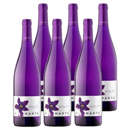 MARTA VIOLET Caixa de vi blanc DO Penedès ecològic