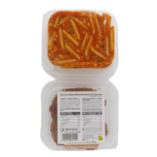 TERRA I TAST Macarrons a la bolonyesa i llibrets de llom