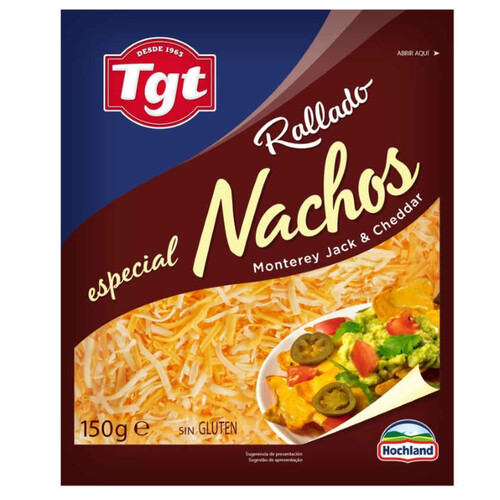TGT Formatge ratllat especial nachos