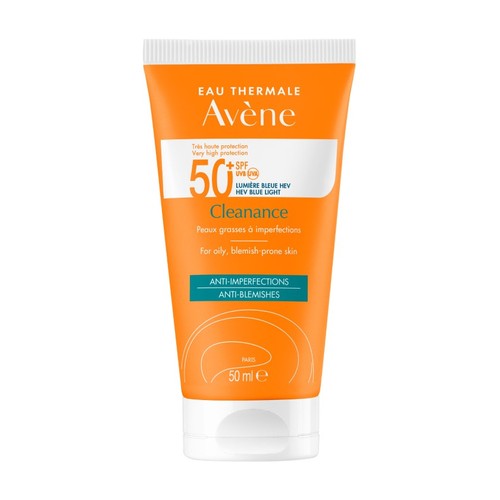 AVÈNE Crema facial solar Cleanance FPS 50+