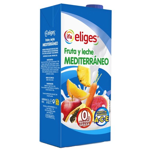 IFA Suc de fruites amb llet Mediterràni