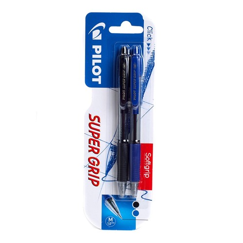 PILOT Bolígrafs de color blau i negre