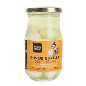 L'OU DE L'ESTANY Ous de guatlla cuits