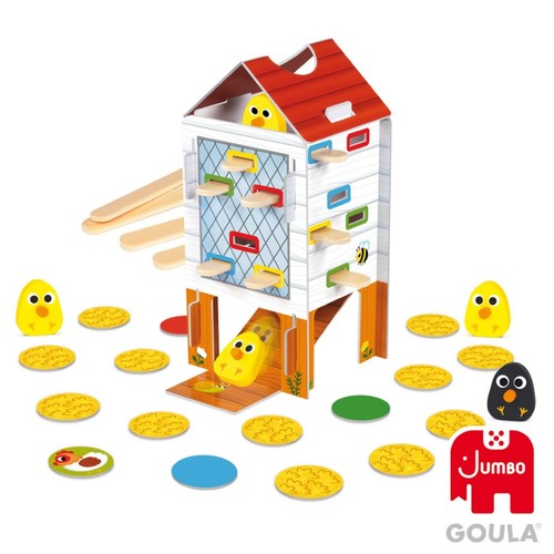 GOULA Joc de taula Happy Chicken