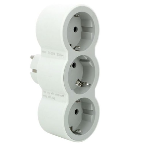 LEGRAND Adaptador triple entrada frontal
