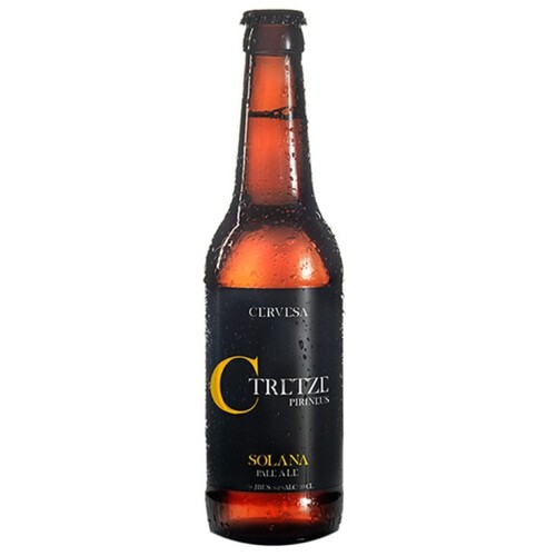 CTRETZE Cervesa Solana Km0 en ampolla