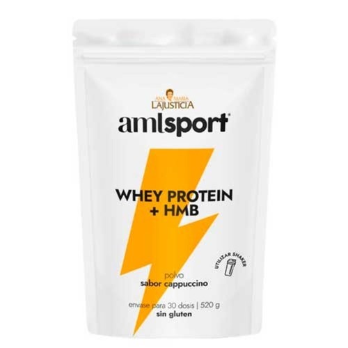 AMLSPORT Proteïna Whey + Hmb gust capuccino