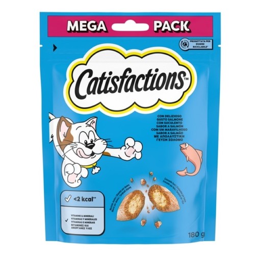 CATISFACTIONS Snack de salmó per a gat adult