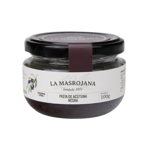 LA MASROJANA Paté d'oliva negra Km0