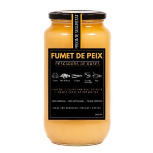 Imagen de PESCADORS DE ROSES Fumet de peix Km0
