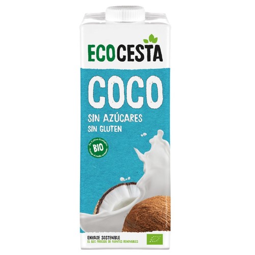ECOCESTA Beguda de coco sense sucre ecològica