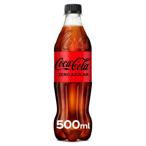 COCA-COLA Refresc de cola Zero en ampolla