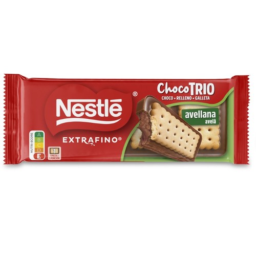 NESTLÉ EXTRAFINO Xocolata ChocoTrio d'avellana