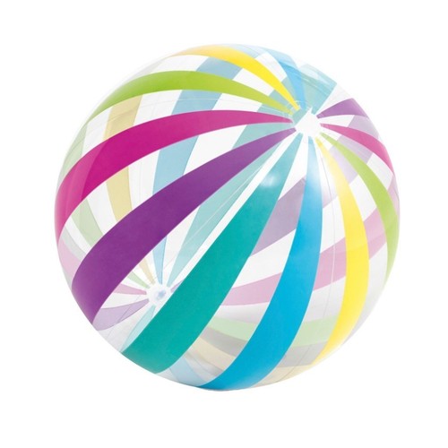 INTEX Pilota inflable amb ratlles 107cm