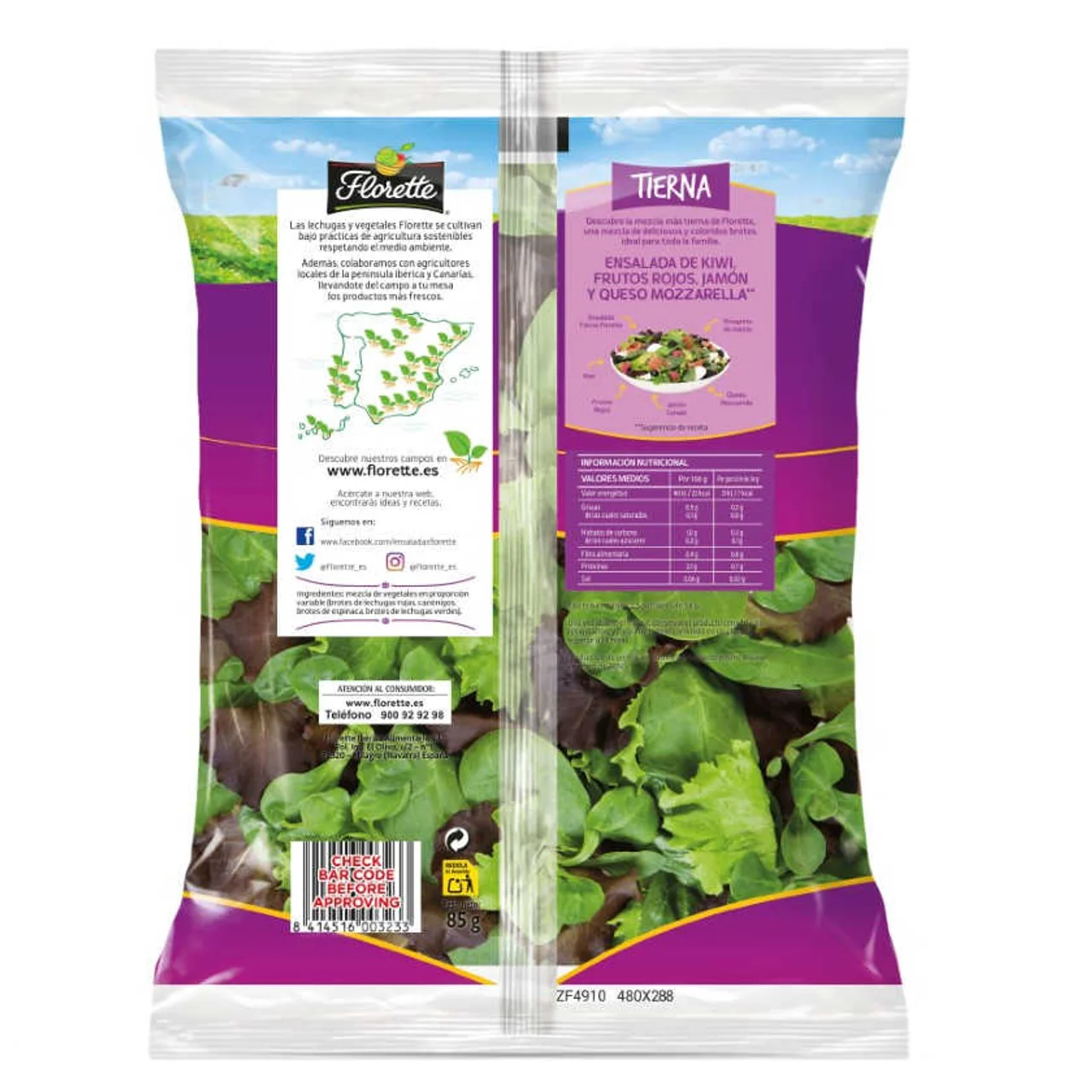 Ensalada tierna